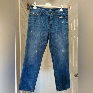 Loft boyfriend jeans.